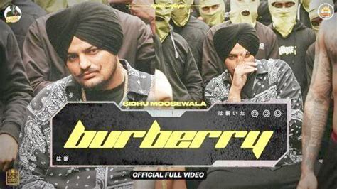 Sidhu Moose Wala – Burberry Lyrics 